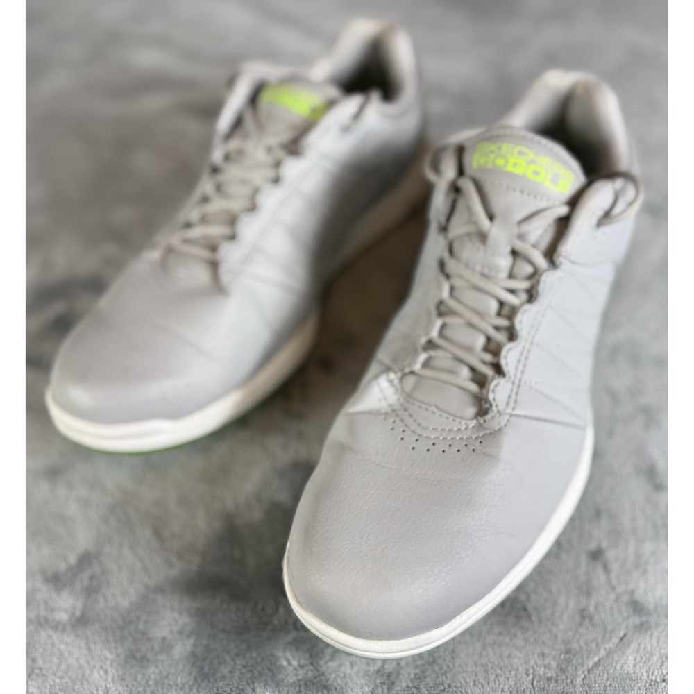 Skechers GO GOLF Shoes Mens Size 8.5 Gray Goga‎ Max Lightweight Spikeless Golf